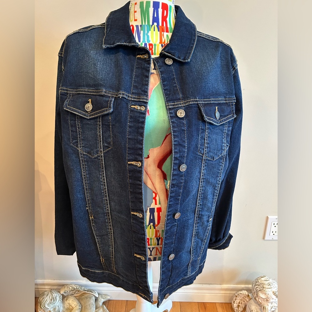 Liquidx Blue Jean Jacket Classic Denim Style